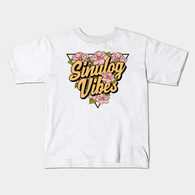 Sinulog Vibes Cebu Pit Senyor Festival Costume Kids T-Shirt by teeleoshirts